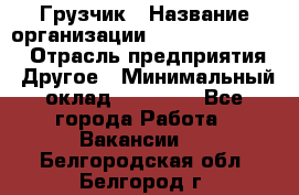 Грузчик › Название организации ­ Fusion Service › Отрасль предприятия ­ Другое › Минимальный оклад ­ 20 000 - Все города Работа » Вакансии   . Белгородская обл.,Белгород г.